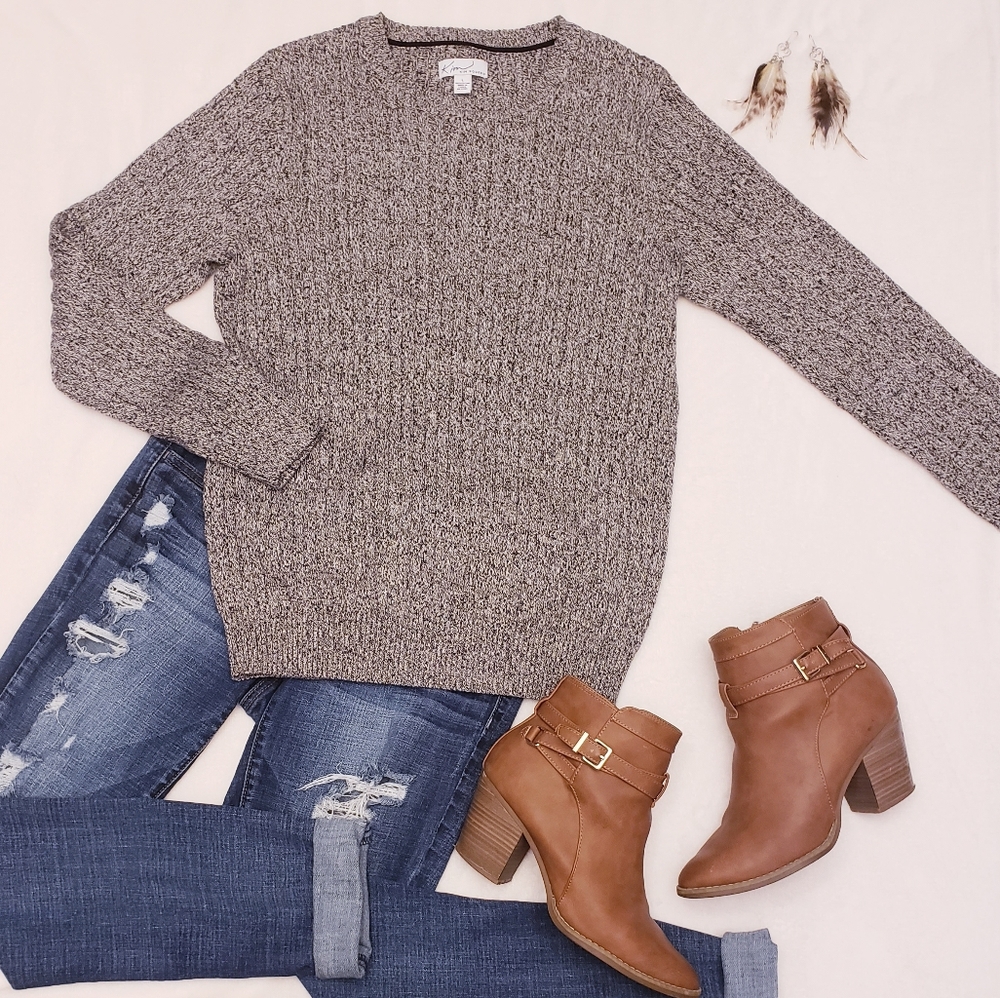 Kim Rogers Cable Knit Sweater